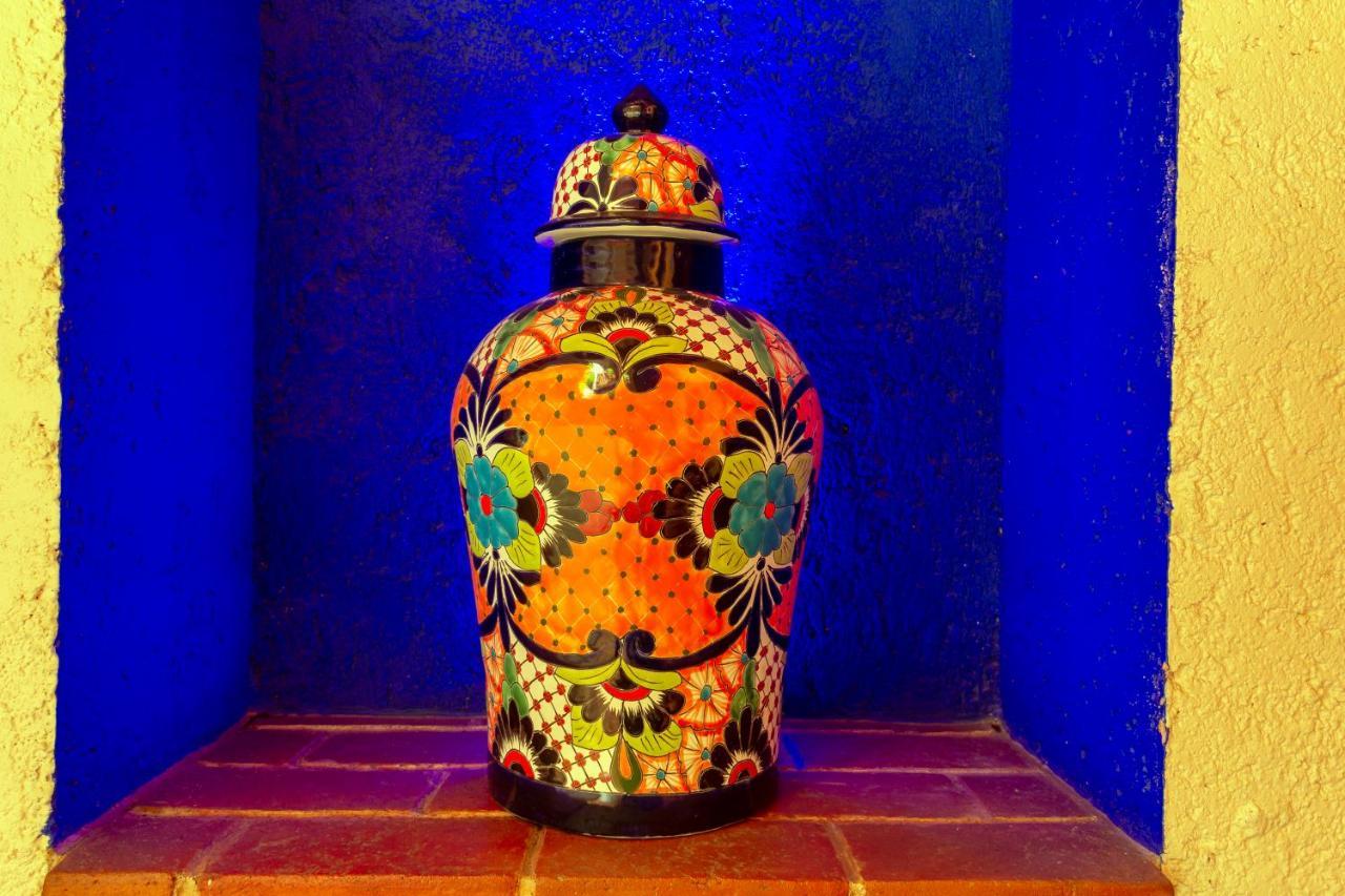 Mex Suites Casa Azul B&B Kota Meksiko Bagian luar foto