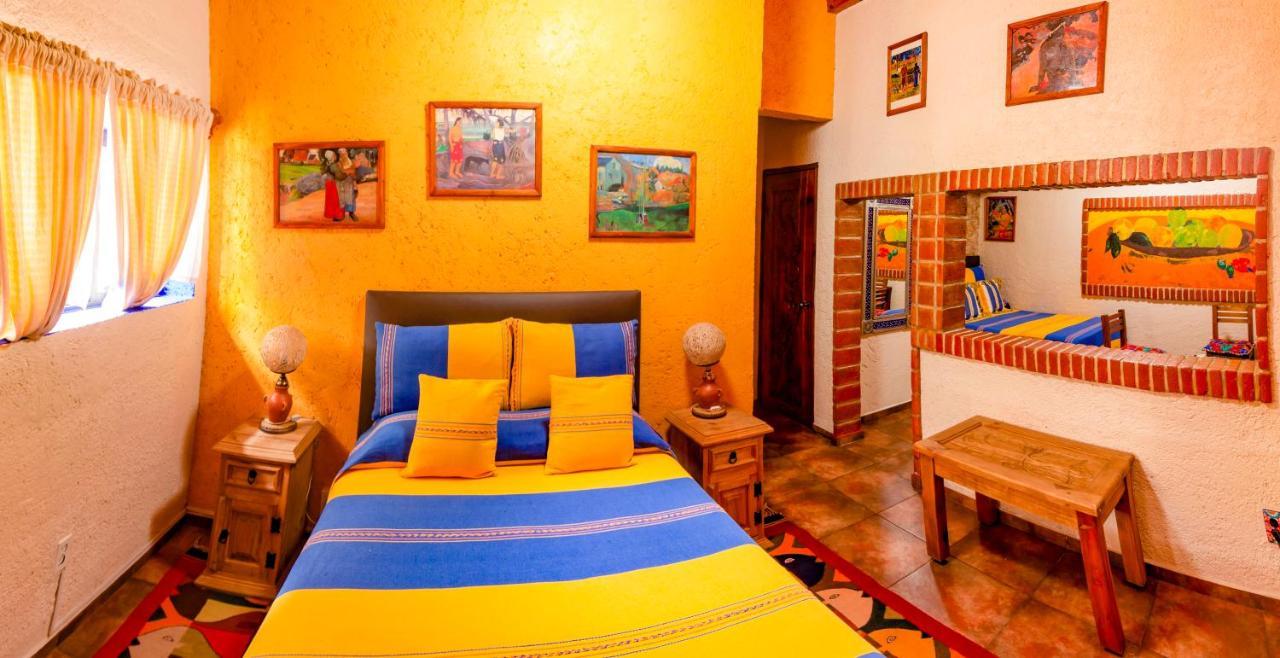 Mex Suites Casa Azul B&B Kota Meksiko Bagian luar foto