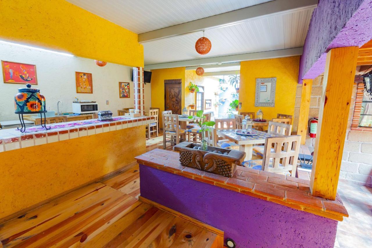 Mex Suites Casa Azul B&B Kota Meksiko Bagian luar foto