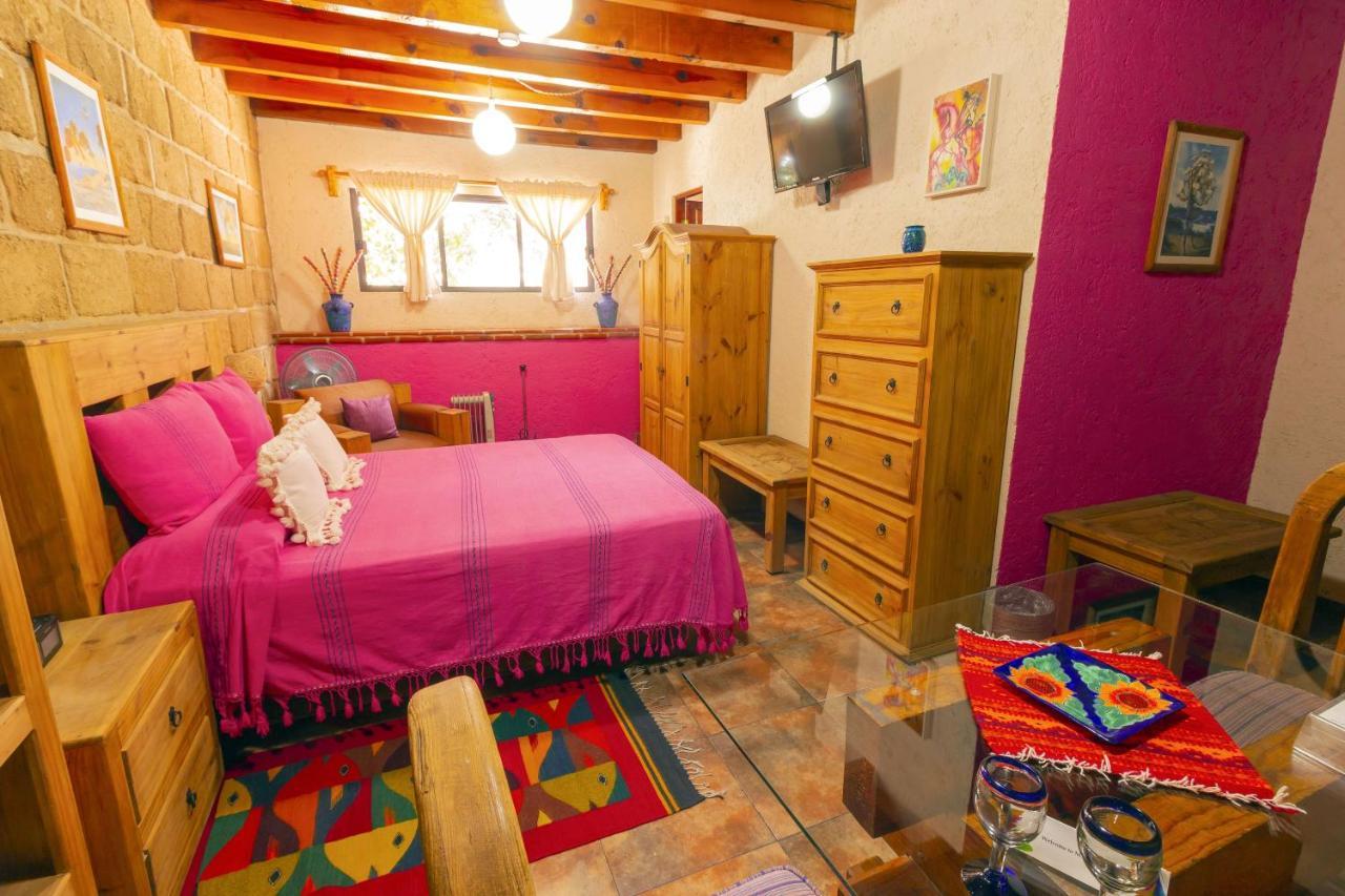 Mex Suites Casa Azul B&B Kota Meksiko Bagian luar foto