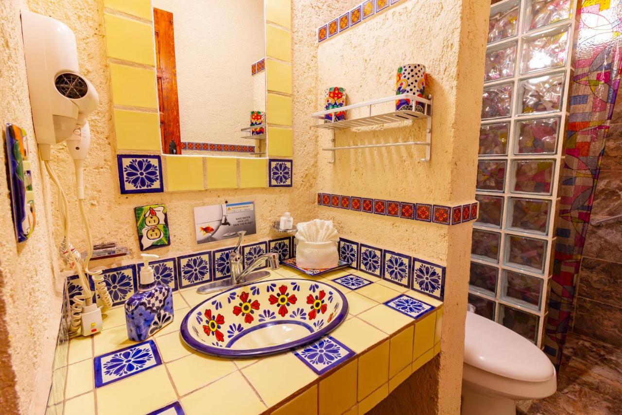 Mex Suites Casa Azul B&B Kota Meksiko Bagian luar foto