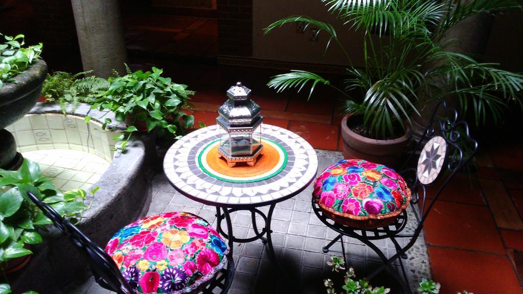Mex Suites Casa Azul B&B Kota Meksiko Bagian luar foto